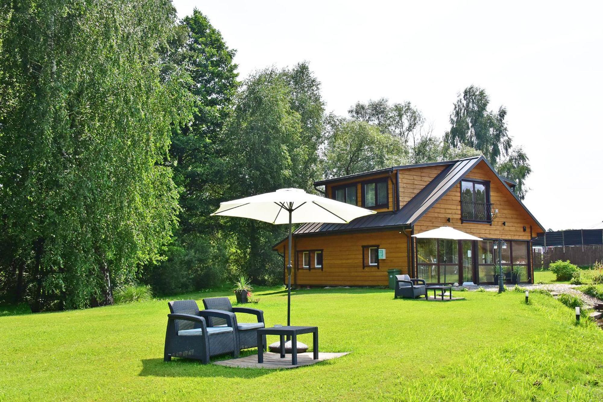 Brazuoleje Pas Juoza- Ramiam Poilsiui Guest House Trakai Bagian luar foto