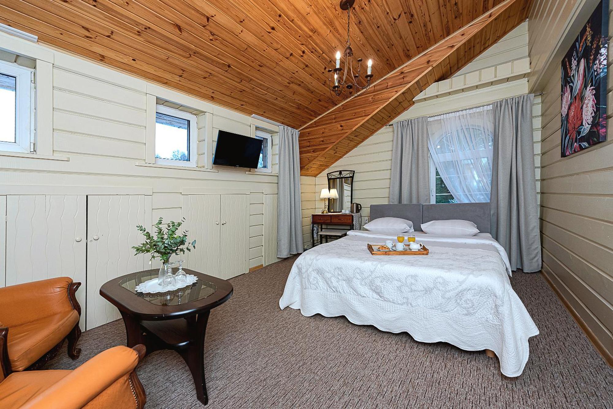 Brazuoleje Pas Juoza- Ramiam Poilsiui Guest House Trakai Ruang foto